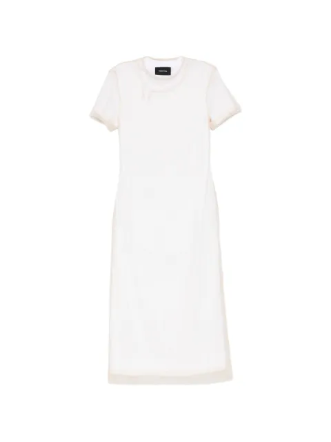Simone Rocha layered embellished dress White 7444B0553