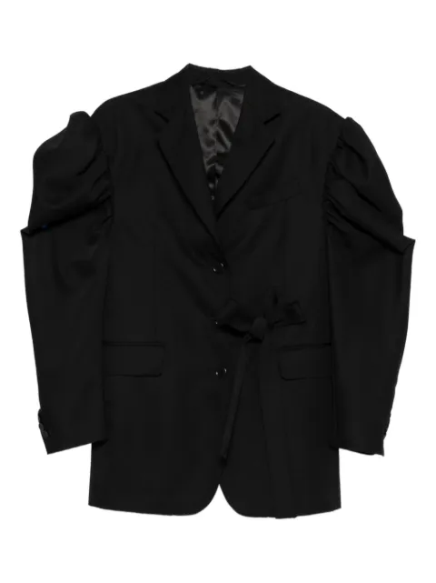 Simone Rocha bow cut-out blazer Black 61531217