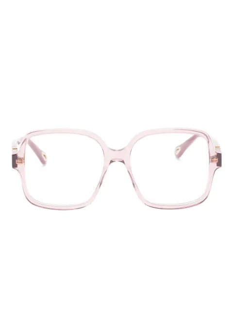 Chloé Eyewear square-shape frame Pink CH0335O