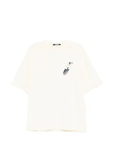 Jacquemus the Pelle T-shirt Neutrals TSM00623AJ00226