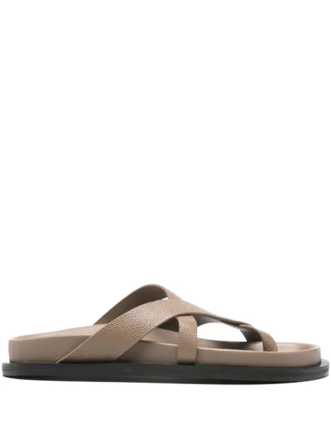 A.EMERY Claude flat sandals Brown 242302