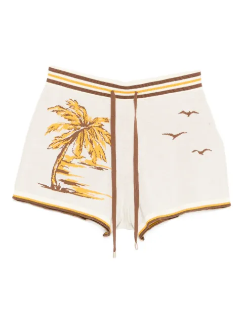 ZIMMERMANN Daylight jacquard shorts Neutrals 2638ARS263