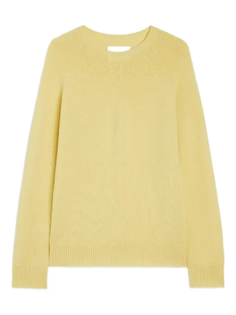 Jil Sander cashmere blend crew-neck sweater Yellow J22GP0133J13264