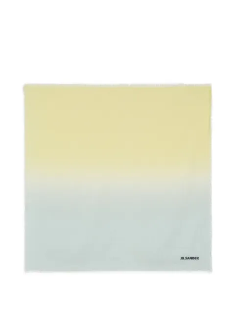 Jil Sander cashmere blend foulard Yellow J22TF0111J40099