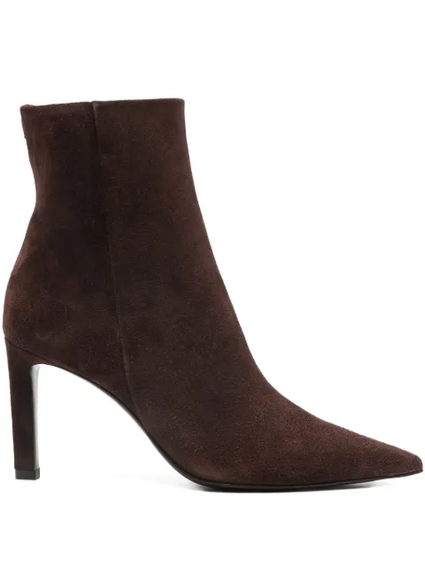 Jimmy Choo 90mm Franki suede boots Brown FRANKIEAB85SVV