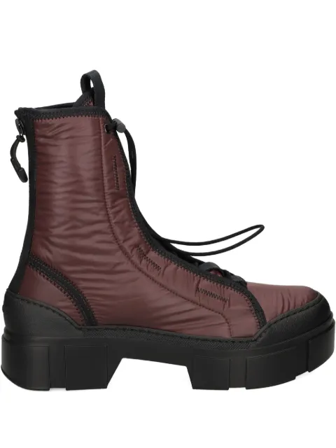 Vic Matie quilted platform combat boots Brown 1F2000DHV14B090