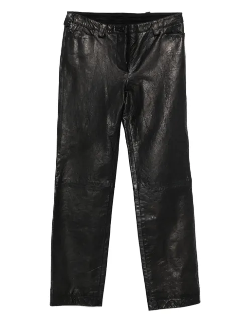 Romeo Gigli Pre-Owned 1997-1998s trousers Black 2503WDR022M00101