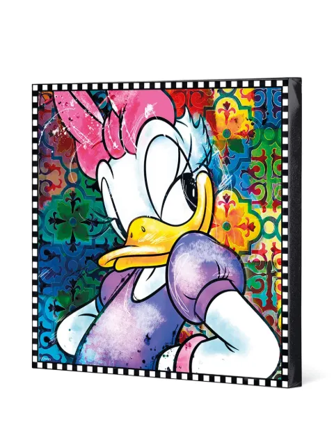 EGAN Daisy Duck Forever & Ever painting (50cm x 50cm) White 2503WDR027M004P