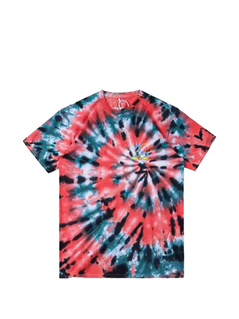 Travis Scott Blink Of An Eye tie-dye T-shirt Red 9DA4879D