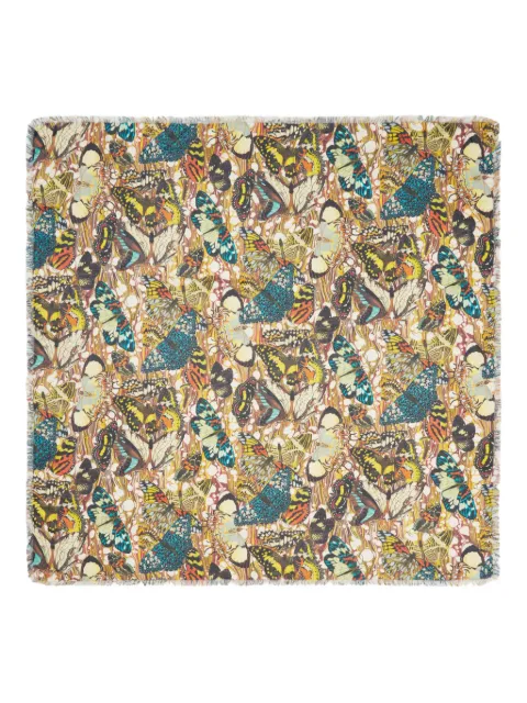 Jean Paul Gaultier Le Paréo butterfly-print skirt Brown 2425UJU095C523