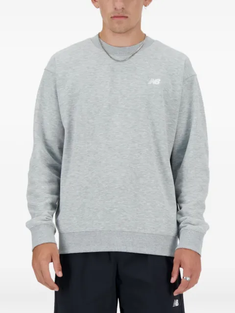 New Balance Essentials fleece crew-neck sweatshirt Grey MT41507AG