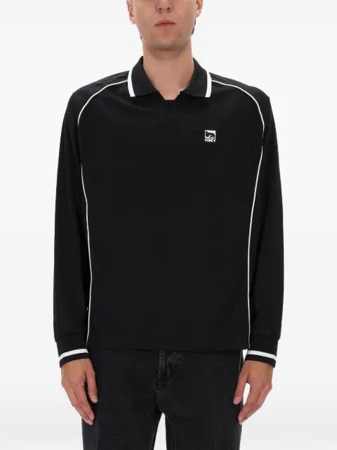 Obey logo-patch sweatshirt Black 131040059BLACKMULTI
