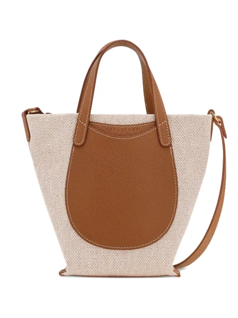 Longchamp S Le Foulonné top-handle tote bag Neutrals 10368HJG121
