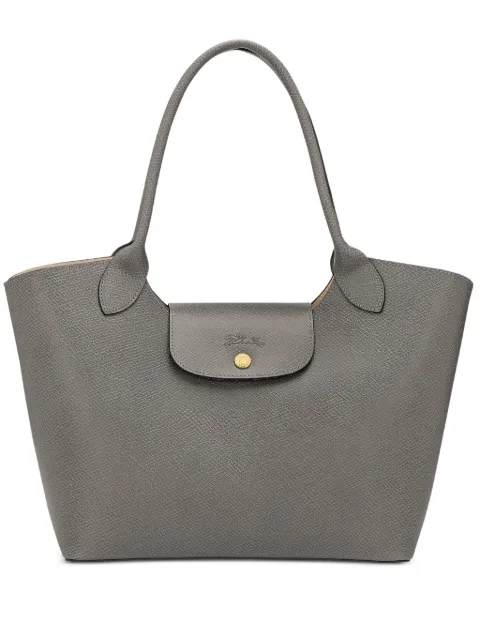 Longchamp large Épure shoulder bag Grey 10346HYZP55