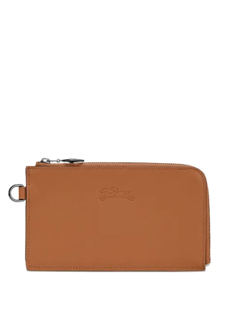Longchamp Le Pliage Xtra embossed zip pouch Brown 30051987M19
