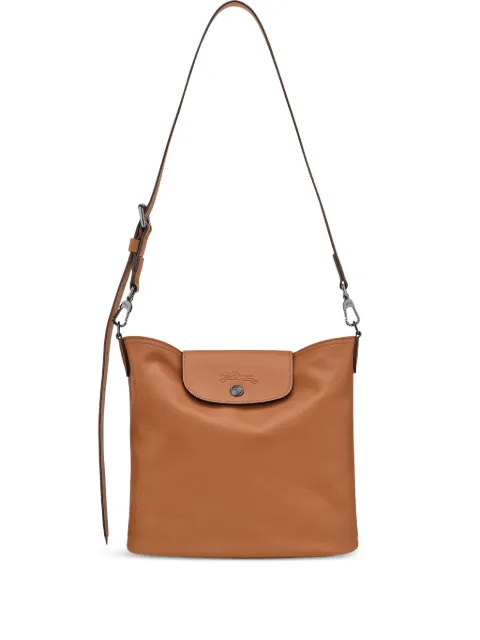 Longchamp medium Le Pliage Xtra leather crossbody bag Brown 10341987M19