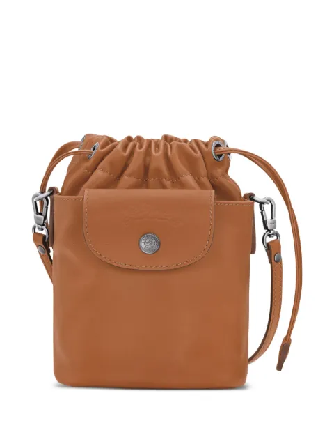 Longchamp mini Le Pliage Xtra drawstring bucket bag Brown 10317987M19