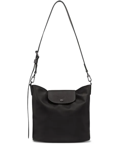 Longchamp medium Le Pliage Xtra leather shoulder bag Black 10341987001