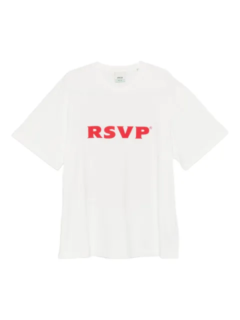 AGOLDE short sleeve mock neck T-shirt White A10231521CLG