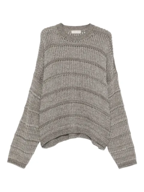 Paura Efesto striped knitwear Grey 14DP90480000301