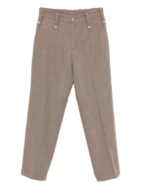 Paura Kyros button-fastening trousers Grey 14DP40180000723