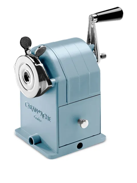 Caran d'Ache lever-mechanism pencil sharpener Blue CC0455025