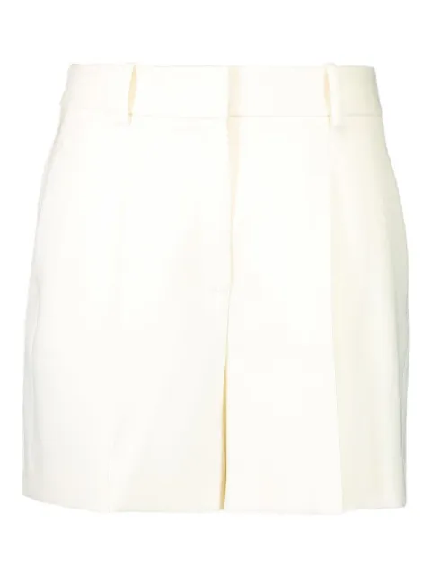 Michael Kors Collection pleated cuffed shorts Neutrals HPB7160009108
