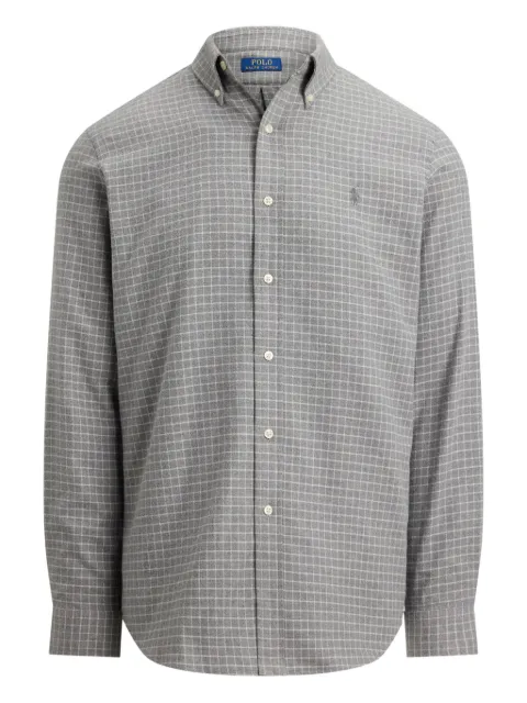 Polo Ralph Lauren checked shirt Grey 710P07184001