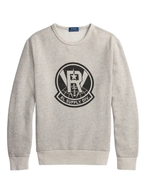 Polo Ralph Lauren long-sleeve crew-neck sweatshirt Grey 710P04866001