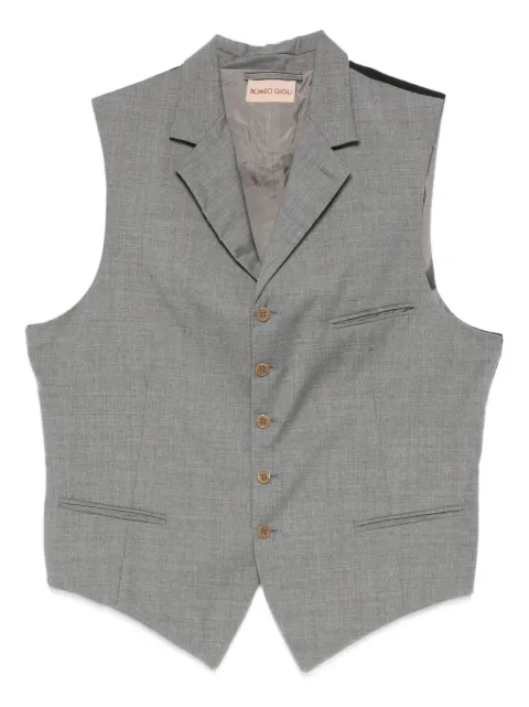 Romeo Gigli Pre-Owned 1990s buttoned vest Grey RG280RJ