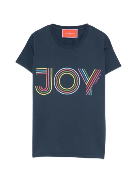 La DoubleJ graphic T-shirt Blue TSH0069JER079SOP06BU06