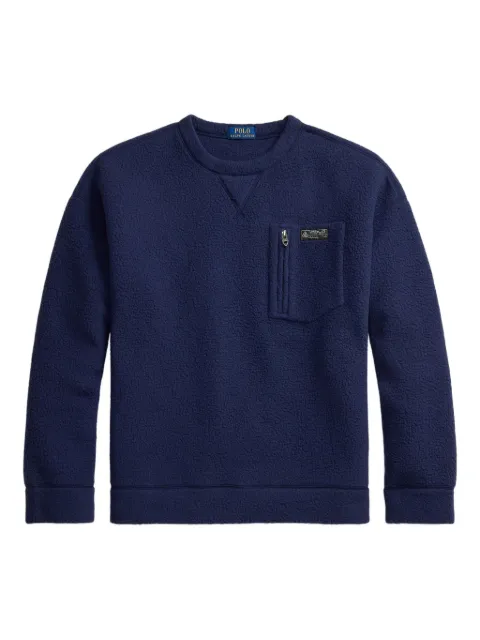 Polo Ralph Lauren chest-pocket sweatshirt Blue 710P04007001