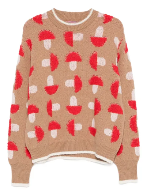 La DoubleJ Fun Guy sweater Neutrals PUL0343KNI193VA449