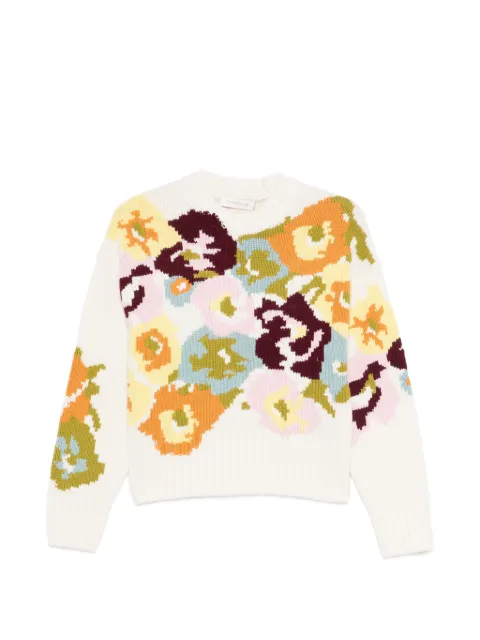 ZIMMERMANN floral jersey White 7675TS261