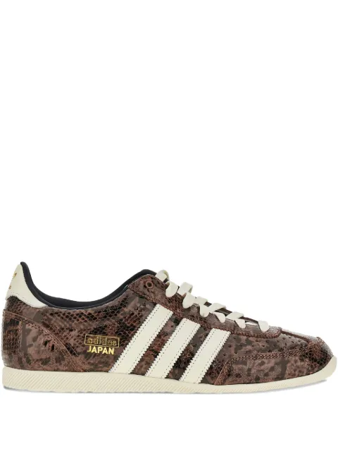 adidas Japan stripes sneakers Brown JS4022