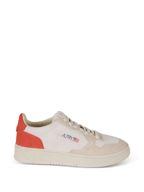 Autry lace-up perforated sneakers Neutrals AULWTS25