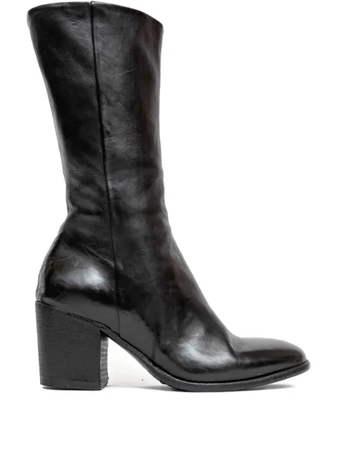 KING TARTUFOLI SHOES 60mm block-heel boots Black 11054TC