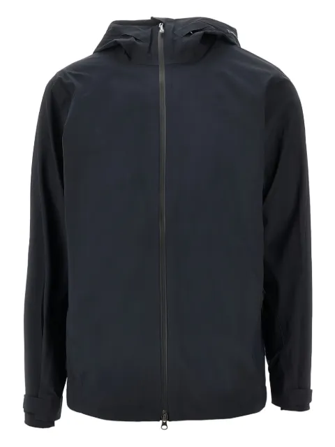 Houdini Sportswear hooded zip jacket Blue 810037TRUEBLACK