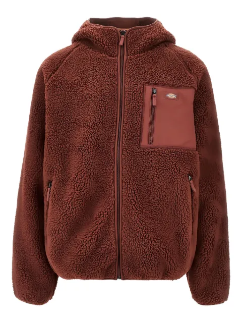 DICKIES Central High zip-fastening hoodie Red DK0A87NVL16