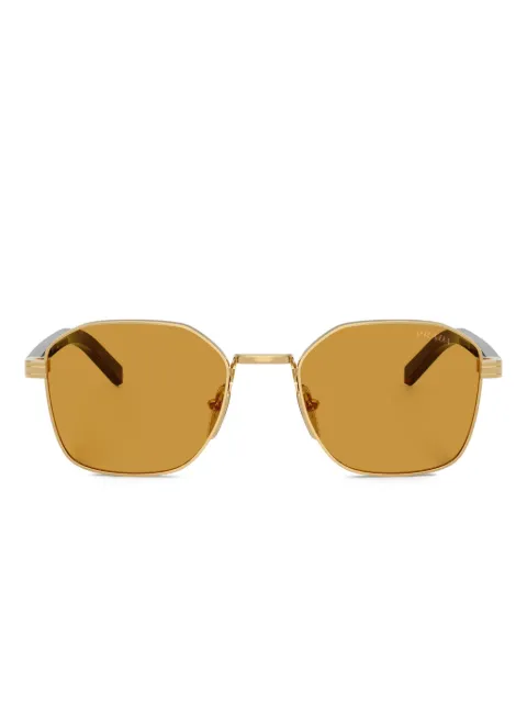Prada Eyewear geometric-frame sunglasses Gold PRC50S