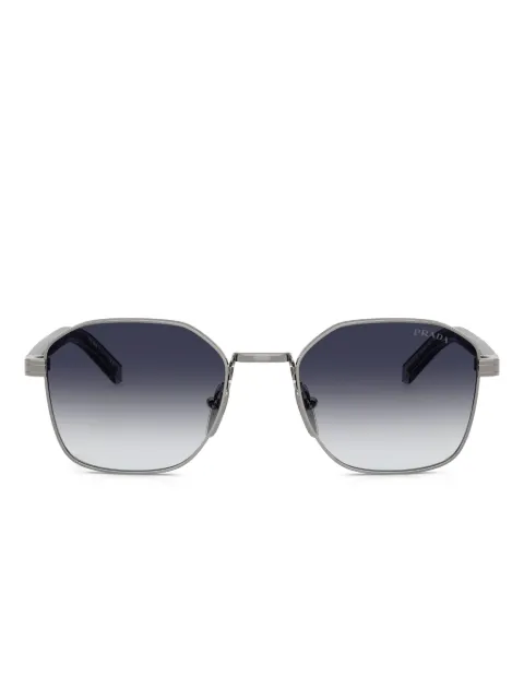Prada Eyewear geometric-frame sunglasses Silver SPRC505AV90S