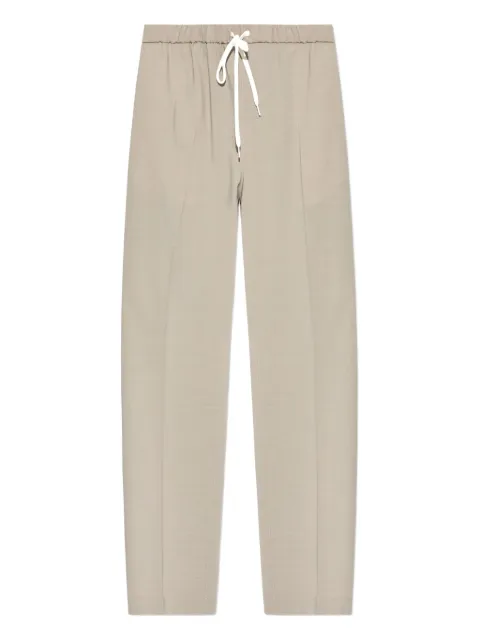 MM6 Maison Margiela drawstring-waist trousers Neutrals SH0KA0028M35733