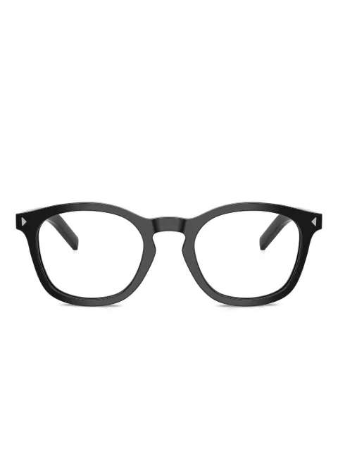 Prada Eyewear round-frame glasses Black PRC04V16K1O1