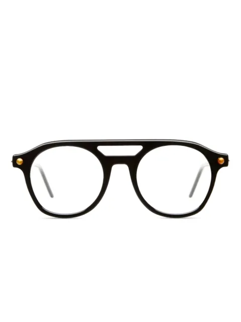 Kuboraum round-frame P11 glasses Black P11
