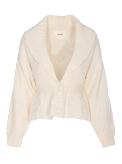 Lisa Yang Alessandra button cardigan Neutrals 2025323CR