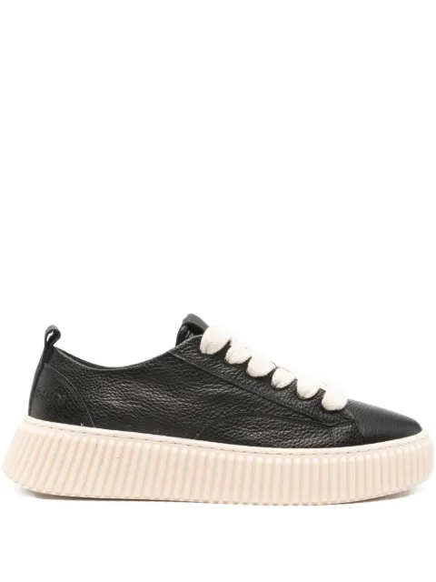Rhun platform leather sneakers Black 2019