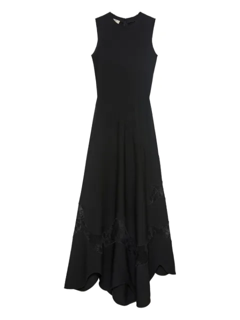 BITE Studios sound-neck midi dress Black 1141562