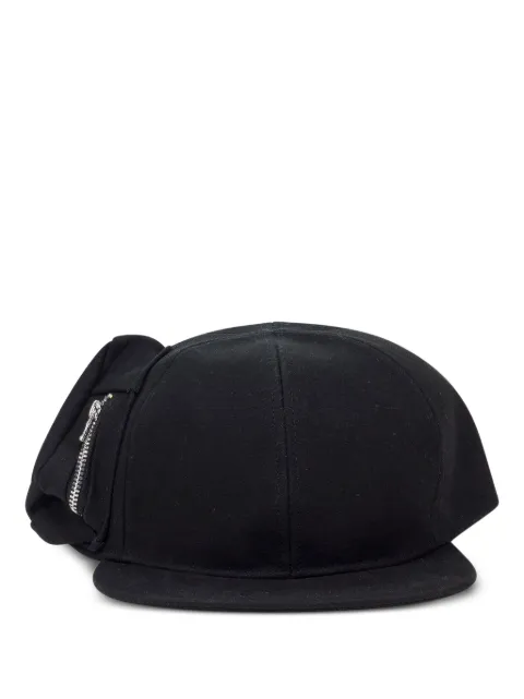 Who Decides War zip window baseball cap Black 1141370002SS24