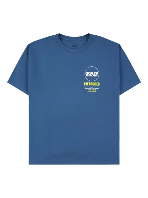 Pleasures graphic-print short-sleeve T-shirt Blue P25F010BLUE