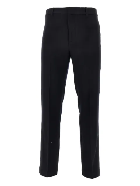Emporio Armani belt-loops concealed trousers Blue EM001505AF17835UB118